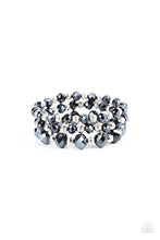 Load image into Gallery viewer, Paparazzi Eiffel Tower Tryst - Blue Bracelet

