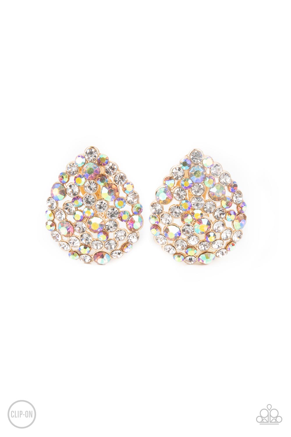 Paparazzi Elite League - Clip-On Earrings