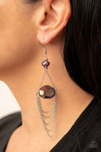 Load image into Gallery viewer, Paparazzi Ethereally Extravagant - Purple Earrings
