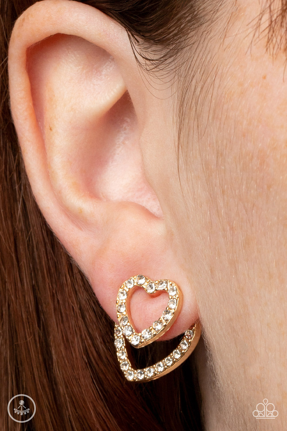 Paparazzi Ever Enamored - Gold Earrings