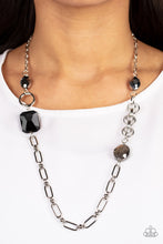 Load image into Gallery viewer, Paparazzi Famous and Fabulous - Black Necklace
