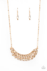 Paparazzi Flight of FANCINESS - Silver/Gold Necklace