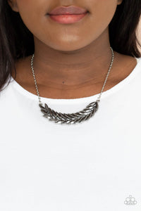 Paparazzi Flight of FANCINESS - Silver/Gold Necklace