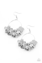 Load image into Gallery viewer, Paparazzi Flirty Florets - Silver Earrings
