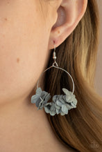 Load image into Gallery viewer, Paparazzi Flirty Florets - Silver Earrings
