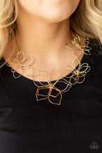Load image into Gallery viewer, Paparazzi Flower Garden Fashionista - Gold Flower Necklace
