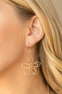 Paparazzi Flower Garden Fashionista - Gold Flower Necklace
