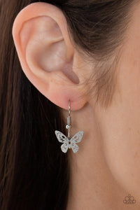 Paparazzi Flutter Love - Multi Butterfly Necklace