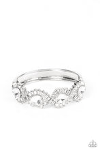 Load image into Gallery viewer, Paparazzi For the Win - White Bracelet
