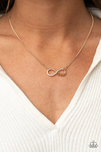 Load image into Gallery viewer, Paparazzi Forever Your Mom - Gold Infinity Necklace
