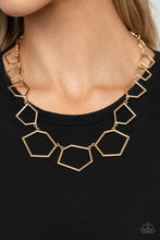 Load image into Gallery viewer, Paparazzi Full Frame Fashion - Gold Necklace
