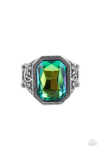 Load image into Gallery viewer, Paparazzi Galaxy Goddess - Green Ring
