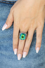 Load image into Gallery viewer, Paparazzi Galaxy Goddess - Green Ring
