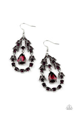 Load image into Gallery viewer, Paparazzi Garden Decorum - Purple Earrings
