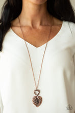 Load image into Gallery viewer, Paparazzi Garden Lovers - Copper Necklace
