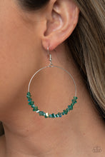 Load image into Gallery viewer, Paparazzi Glimmering Go-Getter - Iridescent Earrings
