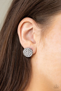Paparazzi Greatest Of All Time - Black Post Earrings