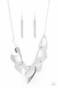 Paparazzi Guide To The Galaxy - Silver Necklace