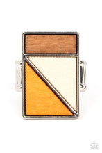 Load image into Gallery viewer, Paparazzi Happily EVERGREEN After - Orange Wooden Ring
