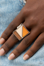 Load image into Gallery viewer, Paparazzi Happily EVERGREEN After - Orange Wooden Ring
