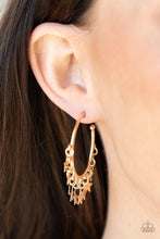 Load image into Gallery viewer, Paparazzi Happy Independence Day - Gold Star Earrings
