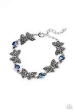 Load image into Gallery viewer, Paparazzi Has a WING to It - Blue Bracelet
