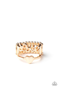 Paparazzi Heartstring Harmony - Gold Ring