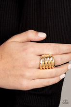 Load image into Gallery viewer, Paparazzi Hit Em Where It Hurts - Gold Ring
