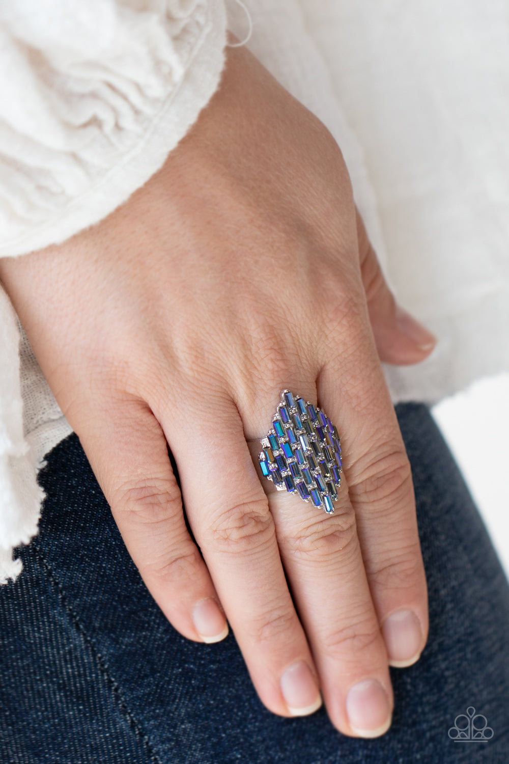 Paparazzi Hive Hustle - Blue Ring