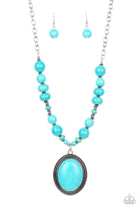 Paparazzi Home Sweet HOMESTEAD - Blue Necklace
