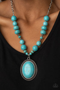 Paparazzi Home Sweet HOMESTEAD - Blue Necklace