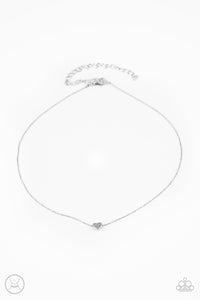 Paparazzi Humble Heart - Heart Choker Necklace