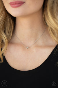 Paparazzi Humble Heart - Heart Choker Necklace
