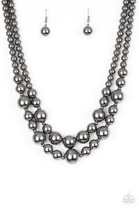 Paparazzi I Double Dare You - Black Necklace
