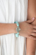 Load image into Gallery viewer, Paparazzi I Need a STAYCATION - Blue Stretch Bracelet
