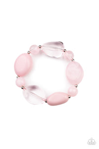 Paparazzi I Need a STAYCATION - Pink Bracelet