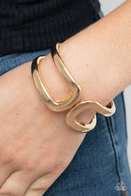Load image into Gallery viewer, Paparazzi Industrial Empress - Gold Bracelets
