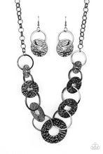 Load image into Gallery viewer, Paparazzi Industrial Envy - Black Necklace

