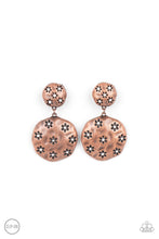 Load image into Gallery viewer, Paparazzi Industrial Fairytale - Copper Clip- On Earrings
