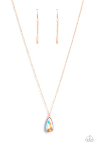 Paparazzi Interstellar Royal - Copper Necklace