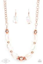 Load image into Gallery viewer, Paparazzi Iridescently Ice Queen - Copper Necklace
