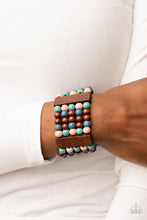 Load image into Gallery viewer, Paparazzi Island Soul - Multi Wooden Bracelet
