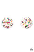 Load image into Gallery viewer, Paparazzi Kaleidoscope Sky - White Post Earrings

