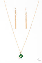 Load image into Gallery viewer, Paparazzi Kiss Me, Im Irish - Gold Necklace
