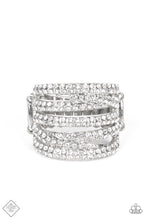 Load image into Gallery viewer, Paparazzi Knock-Out Opulence - White Ring
