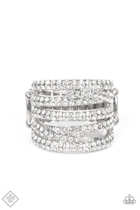 Paparazzi Knock-Out Opulence - White Ring