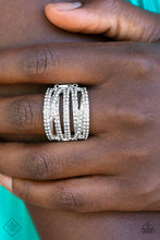 Load image into Gallery viewer, Paparazzi Knock-Out Opulence - White Ring
