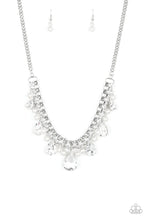 Load image into Gallery viewer, Paparazzi Knockout Queen - White Necklace
