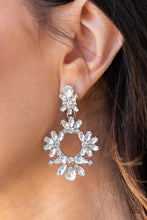 Load image into Gallery viewer, Paparazzi Leave Them Speechless - White Post Earrings
