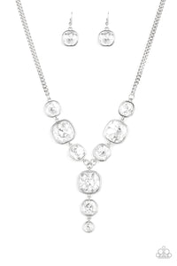 Paparazzi Legendary Luster - White Necklace